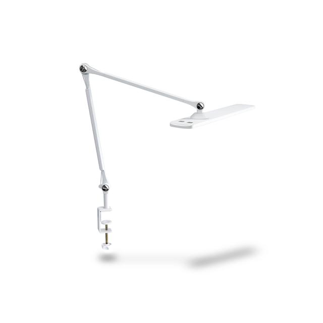 ジェントス LEDデスクライト ルミサスR190 ホワイト DK-R190WH