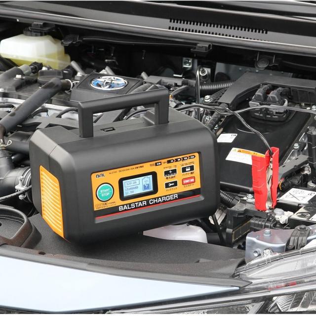 大橋産業 12V/24Vバッテリー充電器 BALSTAR CHARGER No.2720の