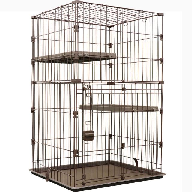 キャットケージ ブラウン キャットケージ 猫用ケージ アークランズ