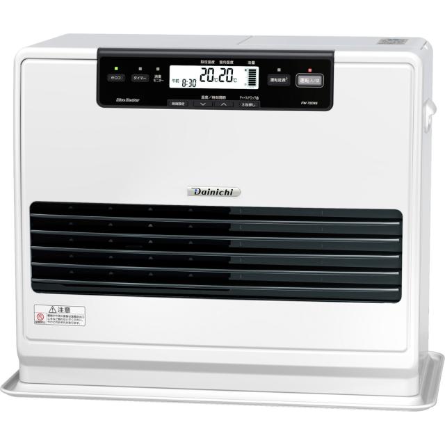 ダイニチ 石油ファンヒーター 9L ホワイト FW-72DX6-W