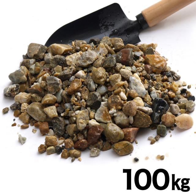 ネクスタイル 砂利 大粒 約100kg (約65リットル) JD5 【メーカー直送・代引不可・置配不可】の通販は