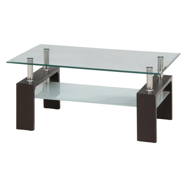 不二貿易 センターテーブル フォーカス ダークブラウン FOCUS 【メーカー直送・代引不可・置配不可・配送地域限定】の通販は 12,728円