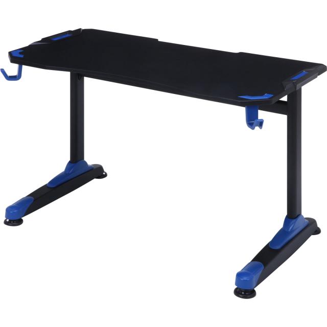 不二貿易 ゲーミングデスク GAMING DESK XeNO ゼノ イージー01 BLUE AA-1802 【メーカー直送・代引不可・置配不可・配送地域限定】