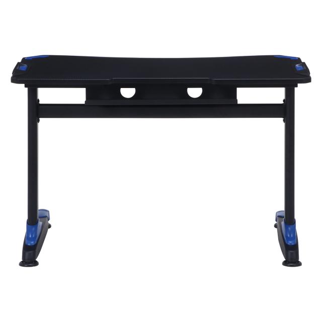不二貿易 ゲーミングデスク GAMING DESK XeNO ゼノ イージー01 BLUE AA-1802 【メーカー直送・代引不可・置配不可・配送地域限定】