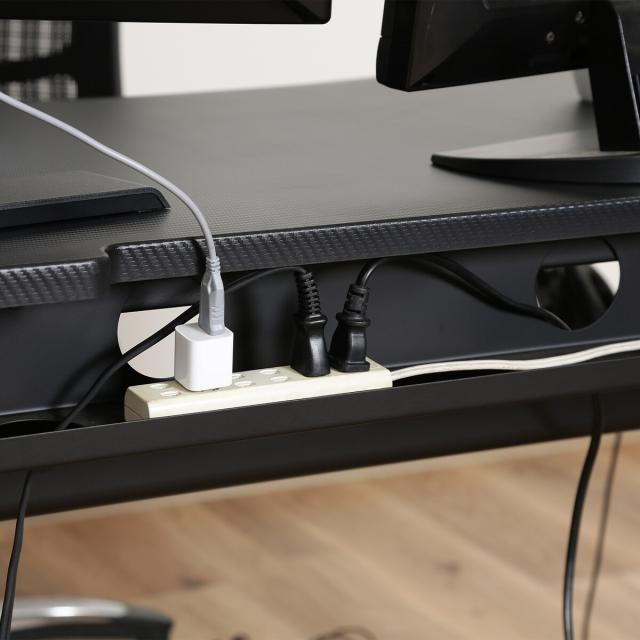 不二貿易 ゲーミングデスク GAMING DESK XeNO ゼノ イージー01 BLUE AA-1802 【メーカー直送・代引不可・置配不可・配送地域限定】