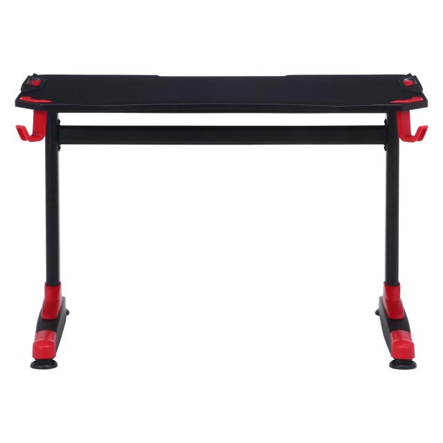 不二貿易 ゲーミングデスク GAMING DESK XeNO ゼノ イージー01 RED AA-1802 【メーカー直送・代引不可・置配不可・配送地域限定】