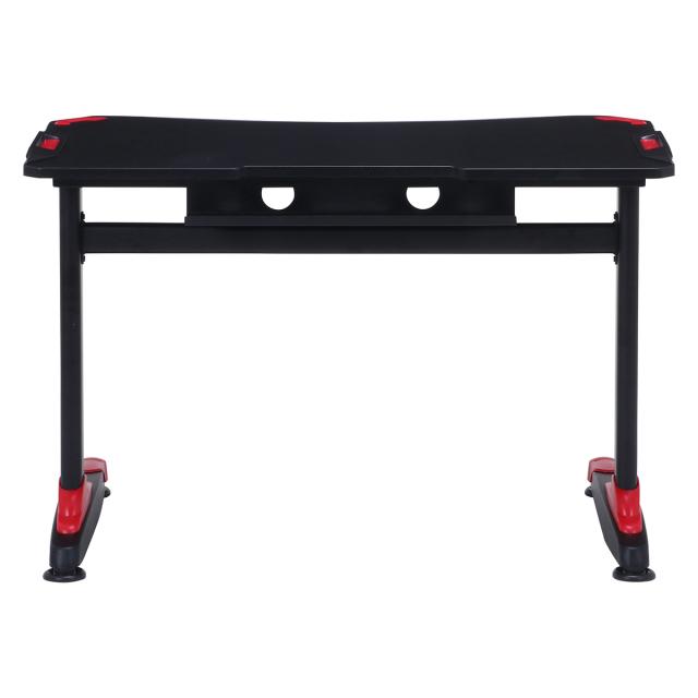 不二貿易 ゲーミングデスク GAMING DESK XeNO ゼノ イージー01 RED AA-1802 【メーカー直送・代引不可・置配不可・配送地域限定】