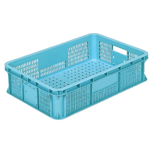 【法人限定】サンコー サンテナー B#37 ライトブルー 103702-00 ×5個 セット販売 【メーカー直送・代引不可・置配不可】_1