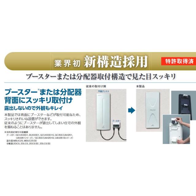 DXアンテナ UAH平面アンテナ 20素子相当 UAH201(C)