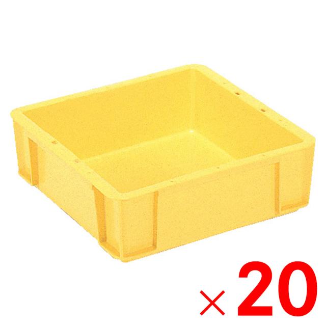 【法人限定】サンコー サンボックス C-3 イエロー 200958-00 ×20個 セット販売 【メーカー直送・代引不可・置配不可】