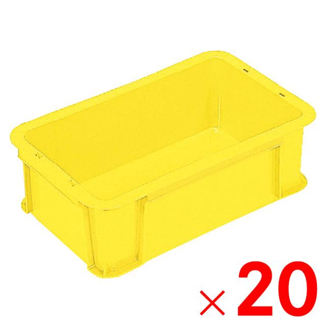 【法人限定】サンコー サンボックス #5A イエロー 200508-00 ×20個 セット販売 【メーカー直送・代引不可・置配不可】