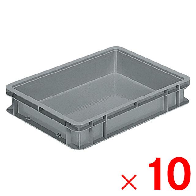 【法人限定】サンコー サンボックス #10-4 PP ライトグレー 201053-00 ×10個 セット販売 【メーカー直送・代引不可・置配不可】の通販は