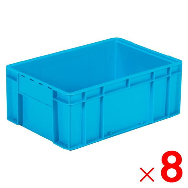 【法人限定】サンコー サンボックス #18-2C ブルー 201825-00 ×8個 セット販売 【メーカー直送・代引不可・置配不可】