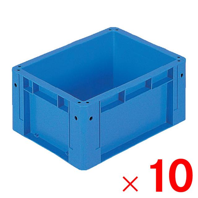 【法人限定】サンコー サンボックス NS20B 水抜き孔有 ブルー 202003-00 ×10個 セット販売 【メーカー直送・代引不可・置配不可】の通販は