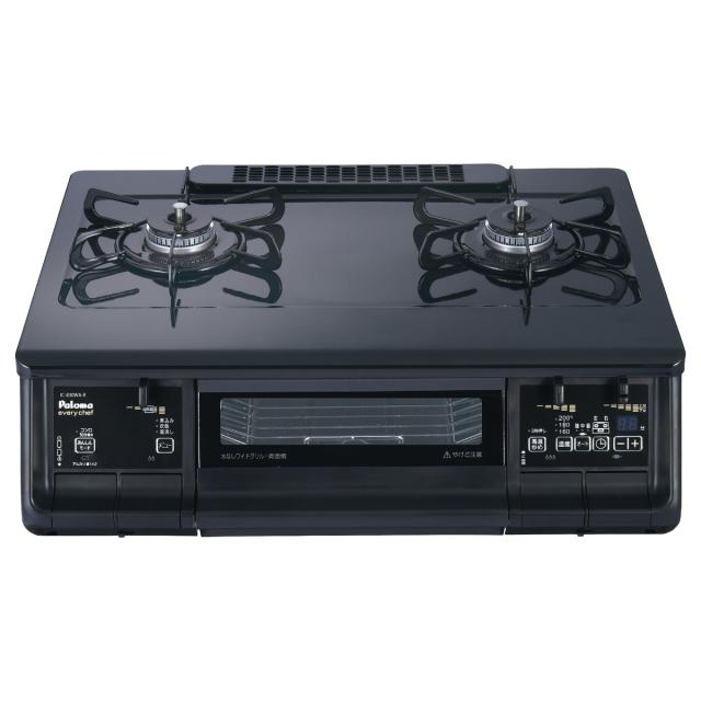 パロマ ガステーブル エブリシェフ 水無両面焼グリル プロパンガス 右強火 IC-830WA-R LP