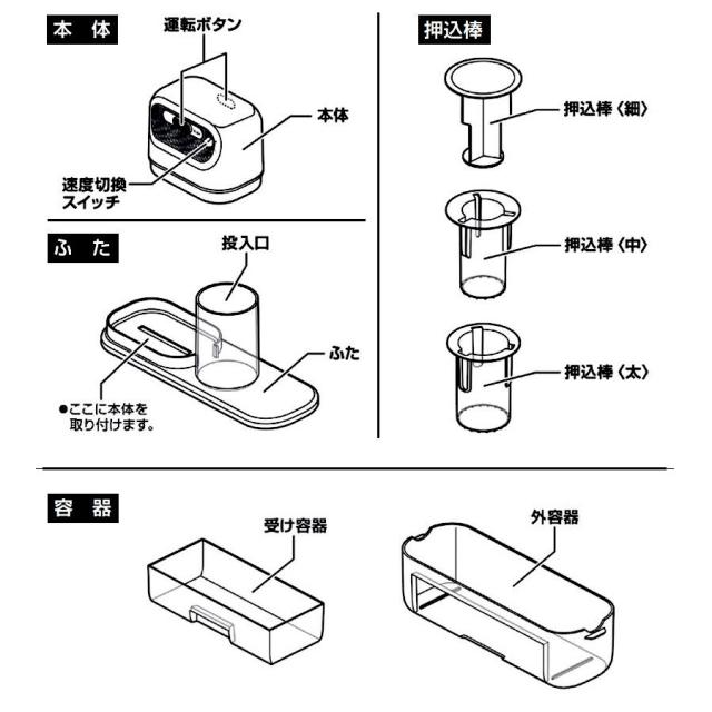 山善 電動スライサー YSLA-Q45W_2