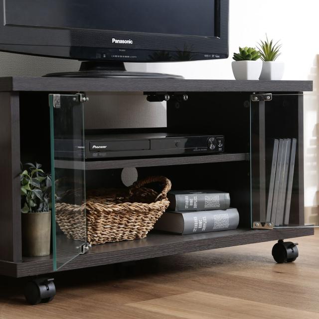 不二貿易 コーナーTVボード ブラウン TV-CORNER 【メーカー直送・代引