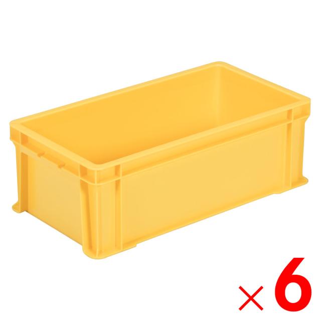 【法人限定】サンコー サンボックス #23-4 イエロー 202458-00 ×6個 セット販売 【メーカー直送・代引不可・置配不可】