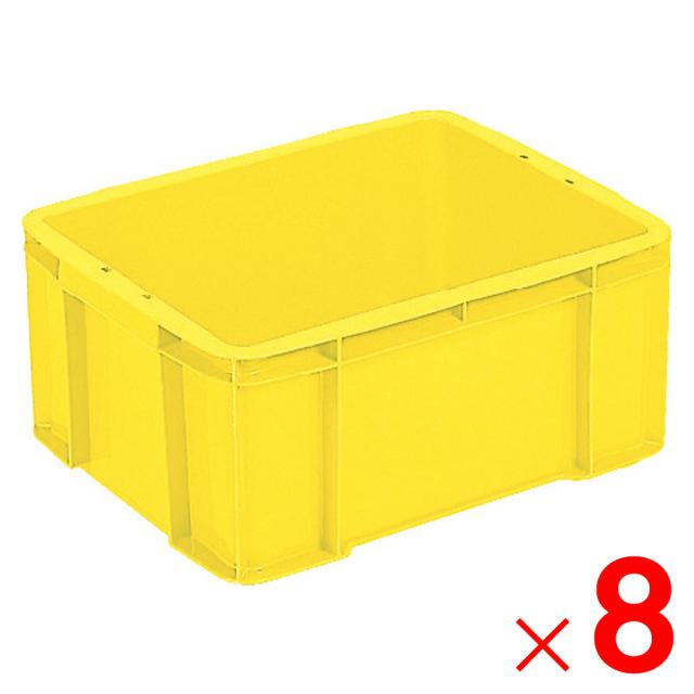 【法人限定】サンコー サンボックス #28-2 イエロー 202605-00 ×8個 セット販売 【メーカー直送・代引不可・置配不可】