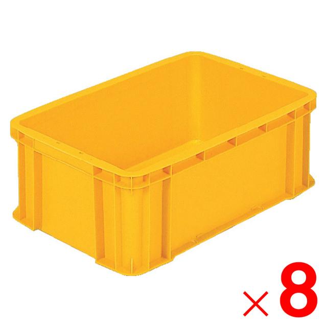 【法人限定】サンコー サンボックス #36-2A イエロー 203802-00 ×8個 セット販売 【メーカー直送・代引不可・置配不可】