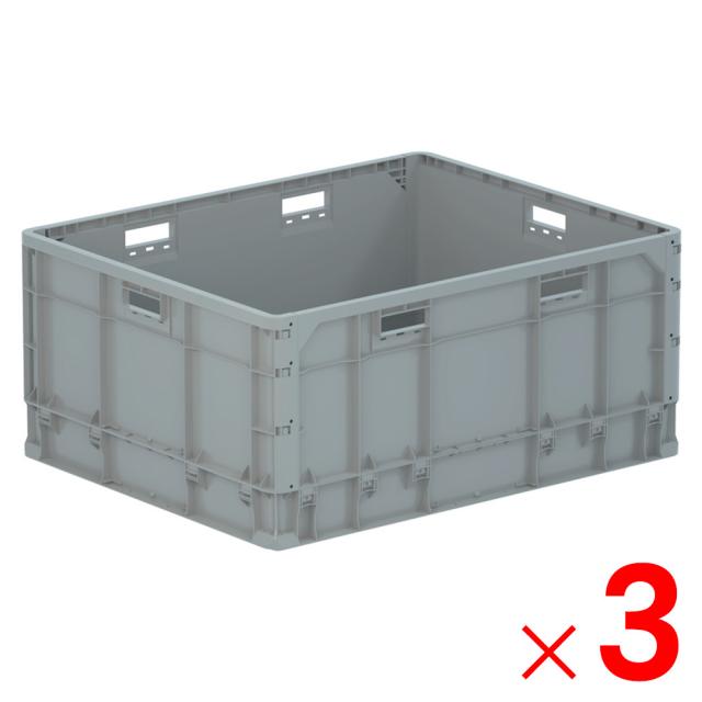 【法人限定】サンコー クミコン TP684LJ ライトグレー 213591-01 ×3個 セット販売 【メーカー直送・代引不可・置配不可】