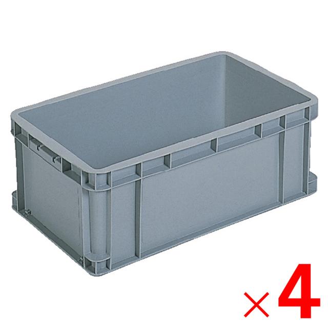 【法人限定】サンコー サンボックス #22F 水抜き孔無 ライトグレー 204004-00 ×4個 セット販売 【メーカー直送・代引不可・置配不可】