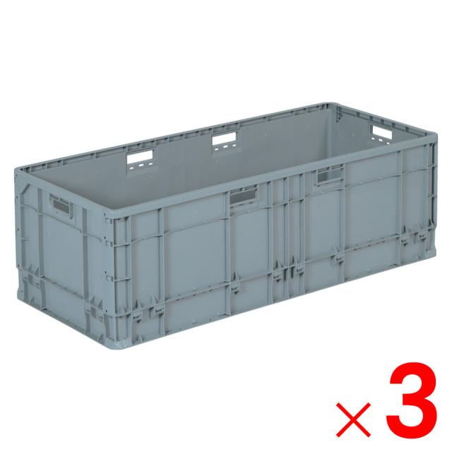 【法人限定】サンコー クミコン TP4104LJ ライトグレー 213451-01 ×3個 セット販売 【メーカー直送・代引不可・置配不可】