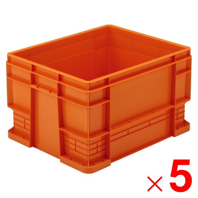 【法人限定】サンコー サンボックス #64-2 オレンジ 206103-00 ×5個 セット販売 【メーカー直送・代引不可・置配不可】