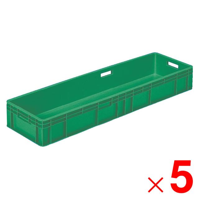 【法人限定】サンコー サンボックス TP3101.5 水抜き孔無 グリーン 204401-00 ×5個 セット販売 【メーカー直送・代引不可・置配不可】