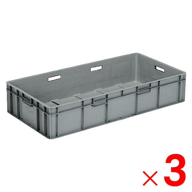 【法人限定】サンコー サンボックス TP492L ライトグレー 208100-00 ×3個 セット販売 【メーカー直送・代引不可・置配不可】