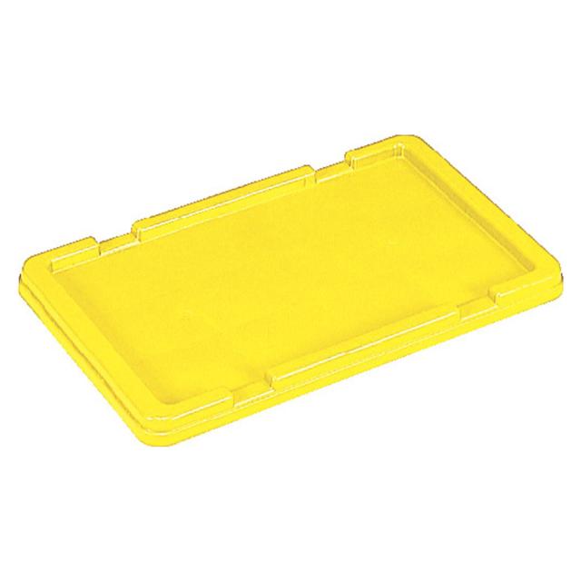 【法人限定】サンコー サンボックス #12-2 フタ イエロー 701301-00 ×12個 セット販売 【メーカー直送・代引不可・置配不可】_1