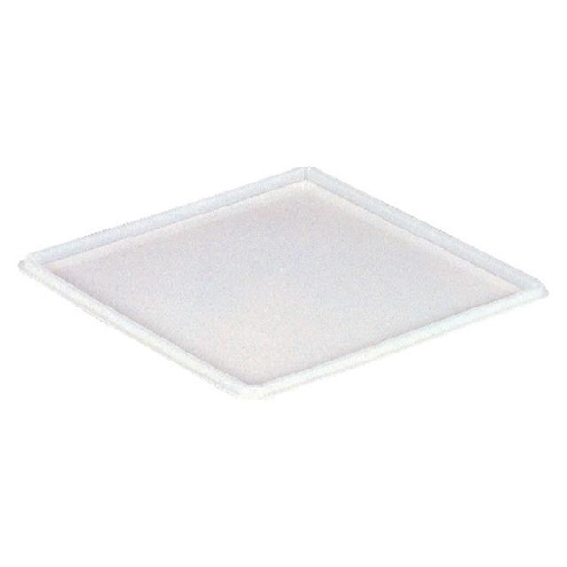【法人限定】サンコー サンボックス #4 フタ 乳白色 700909-00 ×40個 セット販売 【メーカー直送・代引不可・置配不可】_1