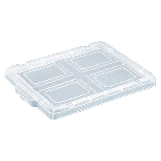 【法人限定】サンコー サンボックス #31 フタ ワンタッチロック付  透明 701703-00 ×10個 セット販売 【メーカー直送・代引不可・置配不可】_1