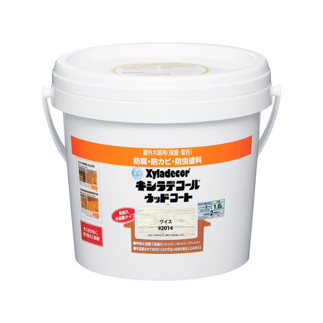 カンペハピオ 水性キシラデコールウッドコート 1.6L ワイスの通販は