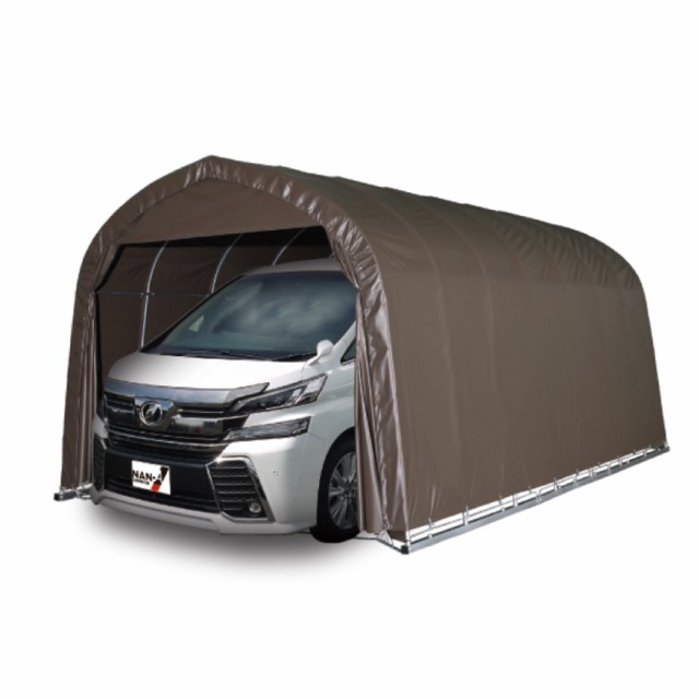 【法人限定】南栄工業 パイプ車庫 ベース式 大型BOX用 3256BSB 【メーカー直送・代引不可・配送地域限定】