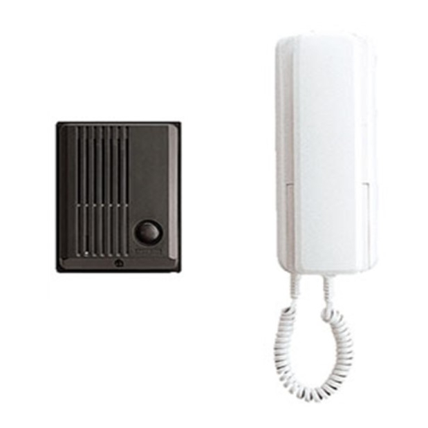 アイホン ドアホンセット デミトーク 乾電池式 TCS-MHPの通販は