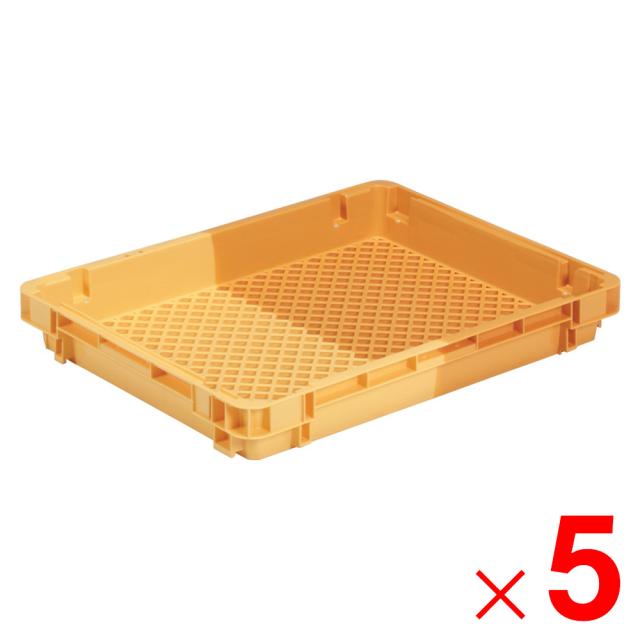 【法人限定】サンコー SNコンテナー C#27PC オレンジ/オレンジ 102784-00 ×5個 セット販売 【メーカー直送・代引不可・置配不可】