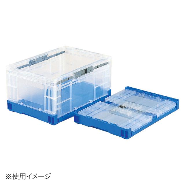 【法人限定】サンコー オリコン EP41B 透明/ブルー 556930-00 ×5個 セット販売 【メーカー直送・代引不可・置配不可】