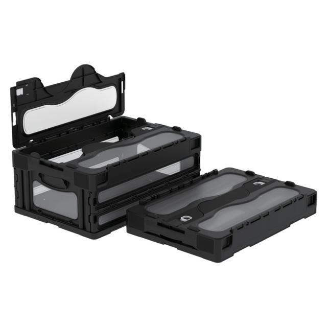 【法人限定】サンコー マドコン C-30B サンロック付 ブラック/透明 559030-00 ×5個 セット販売 【メーカー直送・代引不可・置配不可】_1