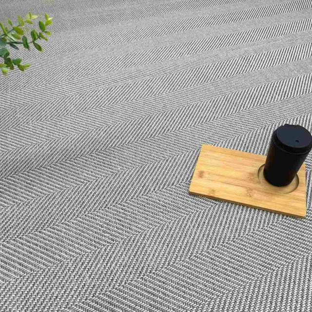 大島屋 洗えるジャガードラグ ライラ グレージュ 180×180cm 【メーカー直送・代引不可・置配不可・配送地域限定】の通販は 5,198円