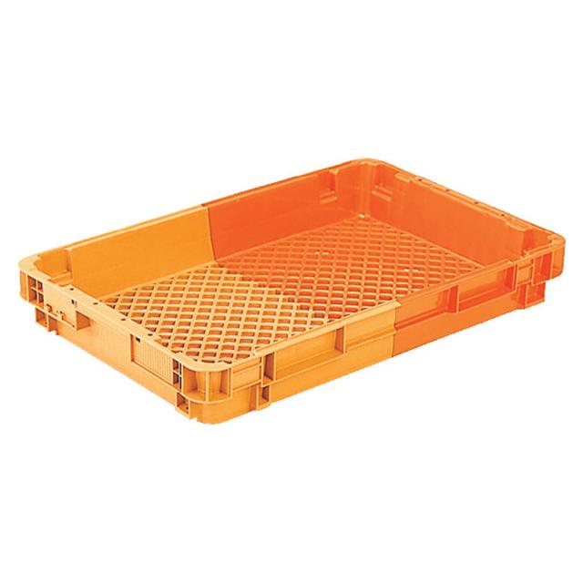 【法人限定】サンコー SNコンテナー C#19TA オレンジ/オレンジ 101955-00 ×10個 セット販売 【メーカー直送・代引不可・置配不可】_1