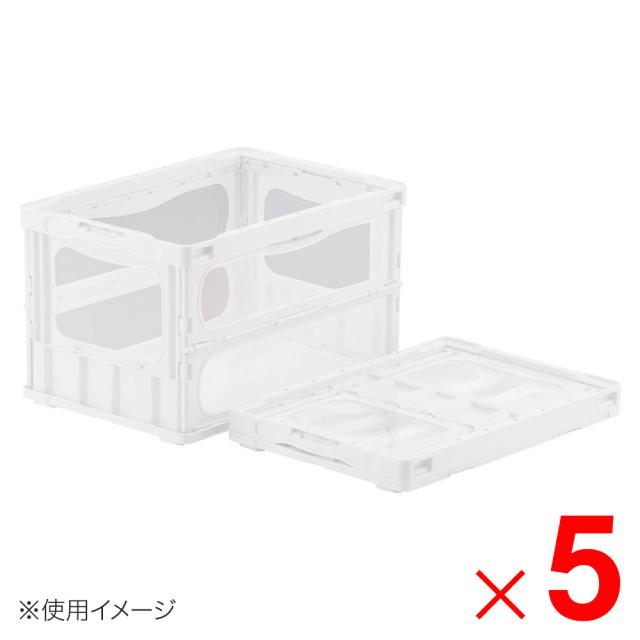 【法人限定】サンコー マドコンライト O-50B ホワイト/透明 559120-00 ×5個 セット販売 【メーカー直送・代引不可・置配不可】