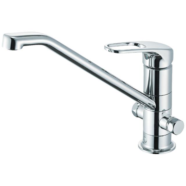 サンエイ SANEI シングルワンホール分岐混合栓 寒冷地 K87112ETJK-13 16,255円