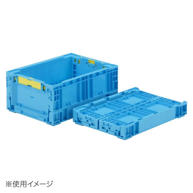 【法人限定】サンコー オリコン EP14B-NS 水抜き孔有 ブルー 557890-00 ×10個 セット販売 【メーカー直送・代引不可・置配不可】_1