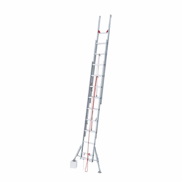 【法人限定】長谷川工業 ラクノリ 3連はしご スタビライザー付 7.1m LH3-70 【メーカー直送・代引不可・配送地域限定】