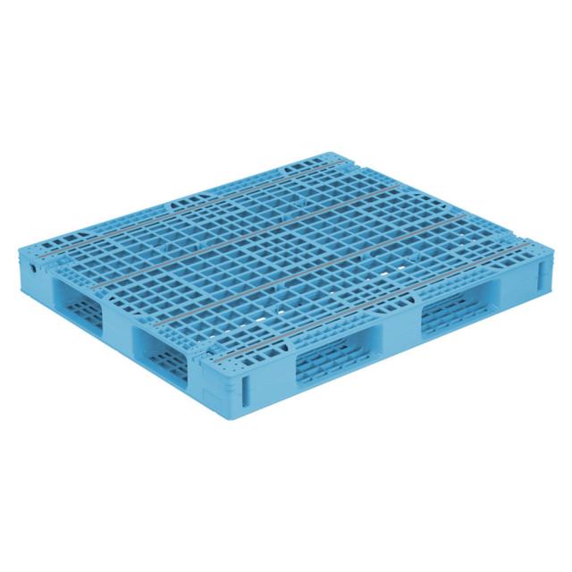 【法人限定】サンコー パレット D4-1012-14 ライトブルー 812237-01 ×2個 セット販売 【メーカー直送・代引不可・置配不可】_1