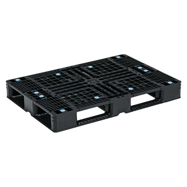 【法人限定】サンコー パレット D4-077110 再生ブラック 808503-00 ×2個 セット販売 【メーカー直送・代引不可・置配不可】_1