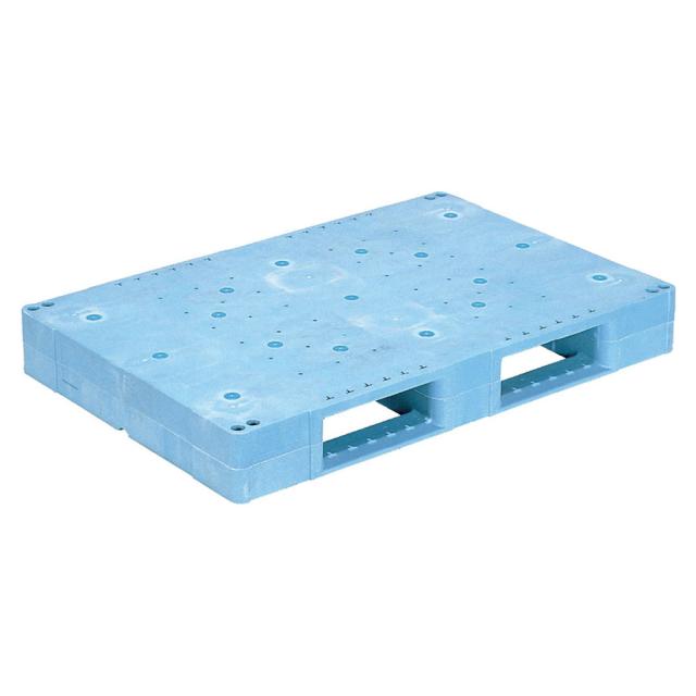 【法人限定】サンコー パレット D2-812F ライトブルー 808805-01 ×2個 セット販売 【メーカー直送・代引不可・置配不可】_1