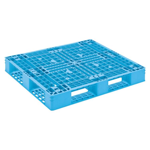 【法人限定】サンコー パレット D4-1012-5 ライトブルー 812045-00 ×2個 セット販売 【メーカー直送・代引不可・置配不可】_1