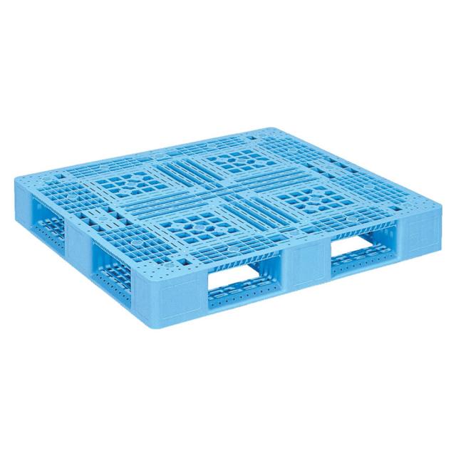 【法人限定】サンコー パレット D4-1011 ライトブルー 812005-00 ×2個 セット販売 【メーカー直送・代引不可・置配不可】_1